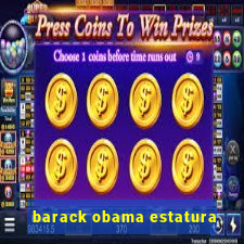 barack obama estatura